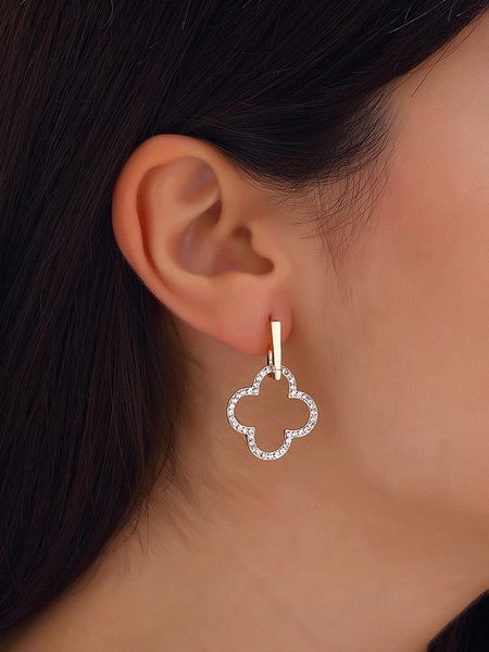 Nakkash Pozłacane kolczyki-wkrętki z cyrkoniami rozmiar: onesize. Żółte kolczyki Nakkash, z cyrkonią, pozłacane. Za 87,40 zł.