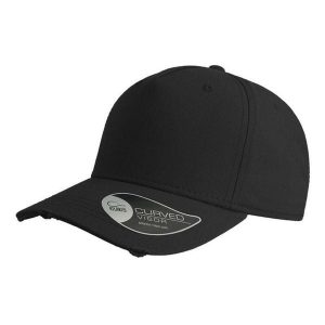 Czapka 5panelowa Cargo Weathered Visor. Czarne czapki ATLANTIS, bez wzorów. Za 51,99 zł.
