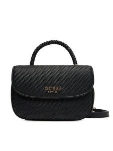 Guess Torebka Mirema HWWG96 31200 Czarny. Czarne torebki klasyczne Guess, z aplikacjami, ze skóry, bez dodatków. Za 469,99 zł.