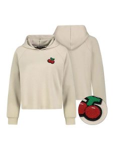 Sublevel Bluza w kolorze beżowym rozmiar: M. Brązowe bluzy Sublevel, m, bez wzorów, z kapturem. Za 136,13 zł.