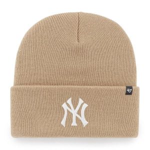 Czapka New York Yankees 47Brand MLB Haymaker. Brązowe czapki 47 Brand, bez wzorów, z materiału, klasyczne. Za 129,00 zł.