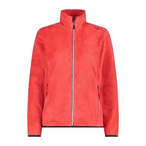 Bluza damska turystyczna CMP 38P1536. Czerwone bluzy CMP, xs, bez wzorów, bez kaptura. Za 266,00 zł.