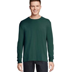 Koszulka Z Długim Rękawem Unisex Pioneer Dla Dorosłych. Zielone bluzki SOL'S, m, bez wzorów, sportowe, bez kołnierzyka, bez ramiączek. Za 64,99 zł.