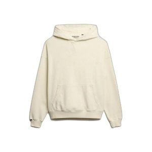 Bluza damska z kapturem Superdry Studios Relaxed. Białe bluzy Superdry, bez wzorów, z kapturem. Za 327,70 zł.