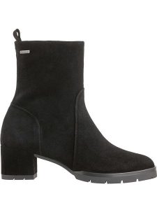 Högl Skórzane botki "Diana" w kolorze czarnym rozmiar: 41,5. Czarne botki HÖGL, bez wzorów, bez obcasa, bez zapięcia. Za 508,45 zł.