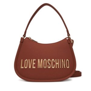 Torebka LOVE MOSCHINO. Brązowe torebki klasyczne LOVE MOSCHINO, bez wzorów, bez dodatków. Za 659,99 zł.