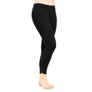Legginsy termoaktywne damskie Smartwool Classic Thermal Merino Women l. Czarne legginsy Smartwool, bez wzorów. Za 345,99 zł.