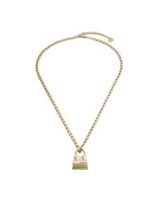 JACQUEMUS Naszyjnik 213JW003-5800 Złoty. Żółte naszyjniki JACQUEMUS, metalowe. Za 649,99 zł.
