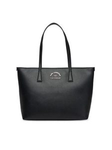 KARL LAGERFELD Torebka A3W30314 Czarny. Czarne torebki klasyczne KARL LAGERFELD, bez wzorów, ze skóry, bez dodatków. Za 669,99 zł.