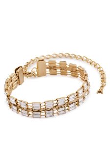 Patrizia Pepe Naszyjnik 2J2550/M056-FE35 Złoty. Żółte naszyjniki Patrizia Pepe, metalowe. Za 509,99 zł.