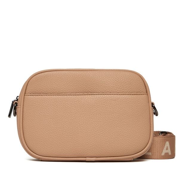 Torebka Pepe Jeans. Brązowe listonoszki Pepe Jeans, bez wzorów, z jeansu, bez dodatków. Za 289,99 zł.