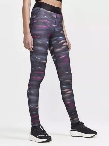 Craft Legginsy sportowe "Core" w kolorze antracytowym rozmiar: XL. Czarne legginsy Craft, bez wzorów, z materiału. Za 80,52 zł.