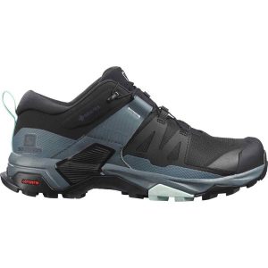 Buty turystyczne X Ultra 4 Gtx W. Czarne buty trekkingowe Salomon, z gore-texu, bez zapięcia. Za 638,30 zł.