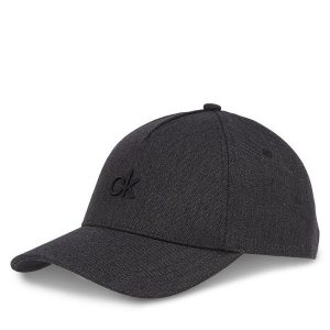 Czapka z daszkiem Calvin Klein. Czarne czapki Calvin Klein, bez wzorów. Za 129,99 zł.