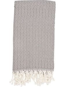 Samimi Chusta hammam w kolorze szarym - 180 x 100 cm rozmiar: onesize. Szare apaszki i chusty Samimi, bez wzorów, z bawełny. Za 52,99 zł.