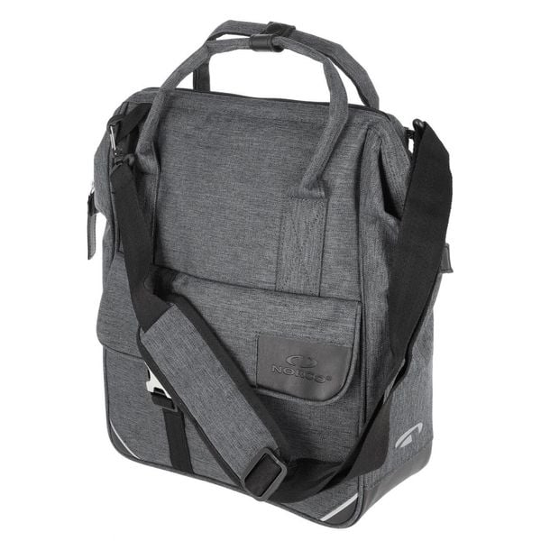 Torba miejska Millfield. Szare shopper bag NORCO, bez wzorów, z materiału, bez dodatków. Za 489,90 zł.