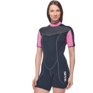 Damski kombinezon Seac Shorty Sense 2XL. Czerwone kombinezony SEAC, s, bez wzorów, z materiału, sportowe, bez kołnierzyka, bez ramiączek, długie. Za 410,90 zł.