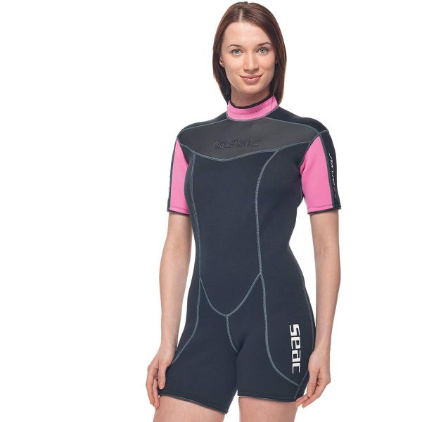 Damski kombinezon Seac Shorty Sense 2XL. Czerwone kombinezony SEAC, s, bez wzorów, z materiału, sportowe, bez kołnierzyka, bez ramiączek, długie. Za 410,90 zł.