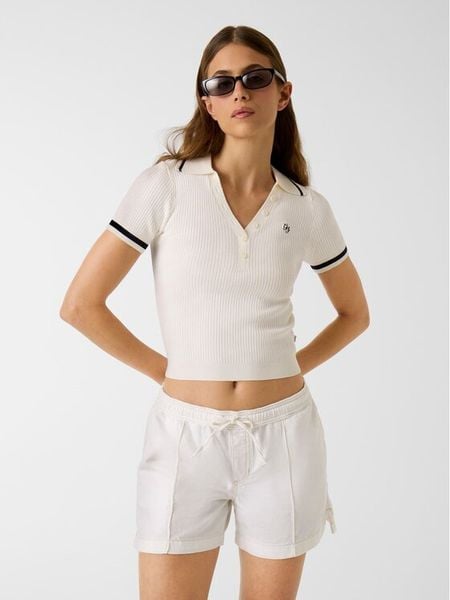 Guess Jeans Sweter 181553 Beżowy Classic Fit. Brązowe swetry klasyczne Guess Jeans, s, z jeansu, bez kołnierzyka. Za 379,99 zł.