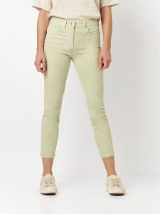 Toni Dżinsy - Slim fit - w kolorze jasnozielonym rozmiar: W34. Zielone jeansy Toni, bez wzorów, z podwyższonym stanem. Za 152,99 zł.