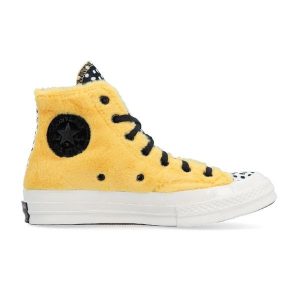 Buty do chodzenia damskie Converse Chuck 70. Żółte buty sportowe Converse, bez wzorów, bez zapięcia, trekkingowe. Za 312,00 zł.