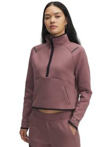 Under Armour Bluza polarowa w kolorze jasnoróżowym rozmiar: S. Różowe bluzy Under Armour, s, bez wzorów, z polaru, bez kaptura. Za 187,96 zł.