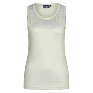 Damski tank top techniczny HV Polo Annabel. Zielone topy HV POLO, bez wzorów, eleganckie, bez kołnierzyka, bez ramiączek. Za 189,50 zł.