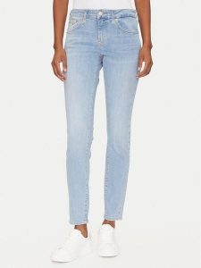 Tommy Jeans Jeansy Spohie DW0DW20649 Niebieski Skinny Fit. Niebieskie jeansy Tommy Jeans, bez wzorów, z bawełny. Za 239,99 zł.