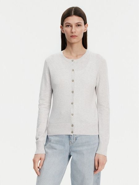 Gap Kardigan 443176-03 Szary Regular Fit. Szare kardigany GAP, z bawełny. Za 109,99 zł.