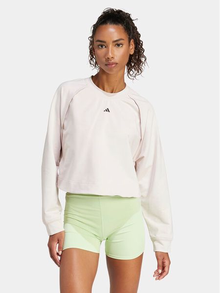 Adidas Bluza techniczna Power IT9199 Różowy Loose Fit. Czerwone bluzy ADIDAS, m, bez wzorów, z syntetyku, bez kaptura. Za 159,99 zł.