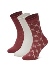 Nine West Skarpety długie BR_NW_01_Z_SS25 (3 PACK) Kolorowy. Skarpetki Nine West, bez wzorów, z materiału. Za 39,99 zł.