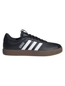 Adidas Skórzane sneakersy "Court 3.0" w kolorze czarnym rozmiar: 40 2/3. Czarne trampki ADIDAS, bez wzorów, z materiału, bez zapięcia. Za 209,45 zł.