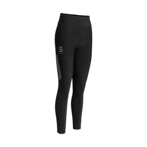 Damskie legginsy Daehlie Sportswear. Czarne legginsy DAEHLIE, bez wzorów, z elastanu. Za 398,00 zł.