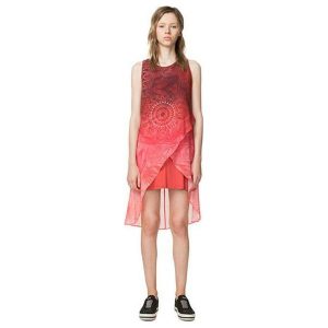 Desigual Kobiety Ubierają Vest Osvaldo 18Swvwc1 3000 (Rozmiar 44). Spódnice marki Desigual. W wyprzedaży za 201,00 zł.