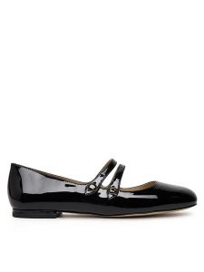 Coach Baleriny Winley Mary Jane CX042 Czarny. Czarne balerinki Coach, bez wzorów, z lakierowanej skóry, bez obcasa, bez zapięcia. Za 469,99 zł.