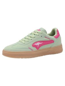 Kangaroos Sneakersy "K-GW Heaven" w kolorze miętowo-różowym rozmiar: 37. Różowe trampki KangaROOS, bez wzorów, bez zapięcia. Za 118,56 zł.