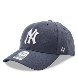 Czapka z daszkiem 47 Brand. Niebieskie czapki 47 Brand, bez wzorów. Za 79,99 zł.