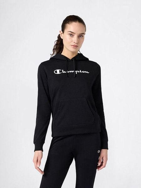 Champion Bluza w kolorze czarnym rozmiar: M. Czarne bluzy Champion, m, bez wzorów, z bawełny, z kapturem. Za 140,20 zł.