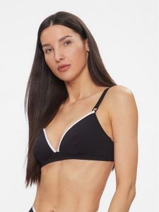 Chantelle Góra od bikini Authentic C12IQF Czarny. Czarne bikini Chantelle, bez wzorów, z syntetyku. Za 319,99 zł.