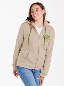 KEY LARGO Bluza "Sweet Apple" w kolorze beżowym rozmiar: XS. Brązowe bluzy KEY LARGO, xs, bez wzorów, bez kaptura. Za 78,28 zł.