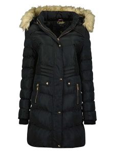 Canadian Peak Parka "Badonneak" w kolorze czarnym rozmiar: XXL. Czarne płaszcze Canadian Peak, xxl, bez wzorów, bez kaptura. Za 228,38 zł.