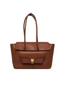 Coccinelle Saszetka 329184 Brązowy. Brązowe nerki i saszetki Coccinelle, bez wzorów, ze skóry. Za 1 889,00 zł.