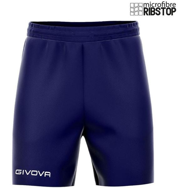 Givova Street Szorty Navy - XS. Niebieskie szorty Givova, bez wzorów, z materiału, street. Za 188,99 zł.