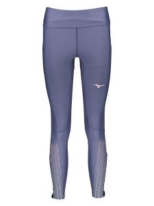 Mizuno Legginsy funkcyjne "Premium" w kolorze niebieskim rozmiar: XS. Niebieskie legginsy Mizuno, xs, bez wzorów, z materiału, outdoorowe. Za 105,38 zł.