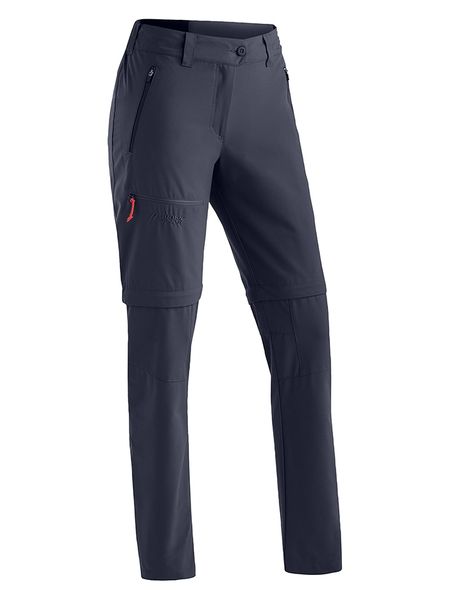 Maier Sports Spodnie funkcyjne Zipp-Off "Nata" w kolorze granatowym rozmiar: 34. Niebieskie spodnie dresowe Maier Sports, bez wzorów, z materiału. Za 188,40 zł.
