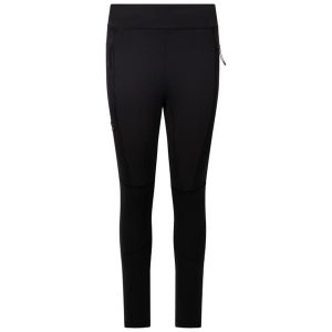 Dlx Kessell - Damskie legginsy outdoorowe Dlx w kolorze czarnym. Czarne legginsy DLX, bez wzorów. Za 301,99 zł.