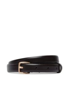 Calvin Klein Pasek Essential Buckle 20Mm LV04F7111G Brązowy ciemny. Brązowe paski Calvin Klein, bez wzorów, ze skóry. Za 169,99 zł.