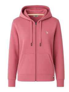 U.S. Polo Assn. Bluza w kolorze różowym rozmiar: XL. Różowe bluzy U.S. Polo Assn., s, bez wzorów, z bawełny, bez kaptura. Za 183,59 zł.