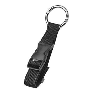 Zewnętrzny pasek do kurtki na plecak - szybkozłączna klamra. Czarne plecaki SPORTENZIA. Za 55,99 zł.