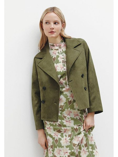 More & More Kurtka przejściowa w kolorze oliwkowym rozmiar: 34. Zielone kurtki More & More, bez wzorów, bez kaptura. Za 382,89 zł.